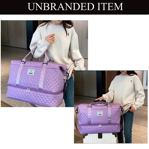 Stars Store Handbags - Large Lightweight Water Resistant Travel Zipper Duffel Luggage Bag, NWOT